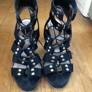 ❌SOLD❌ Loeffler Randall lace up sandals